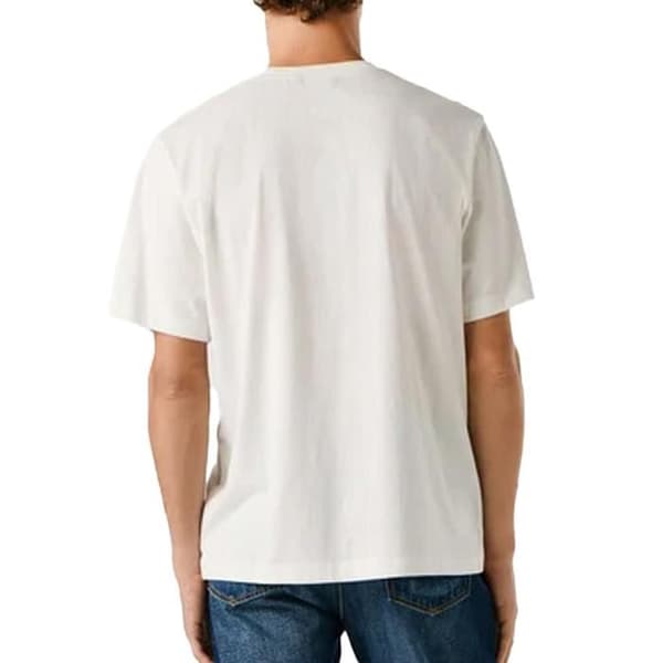 T-shirt Vit Herr Pepe Jeans Griffin