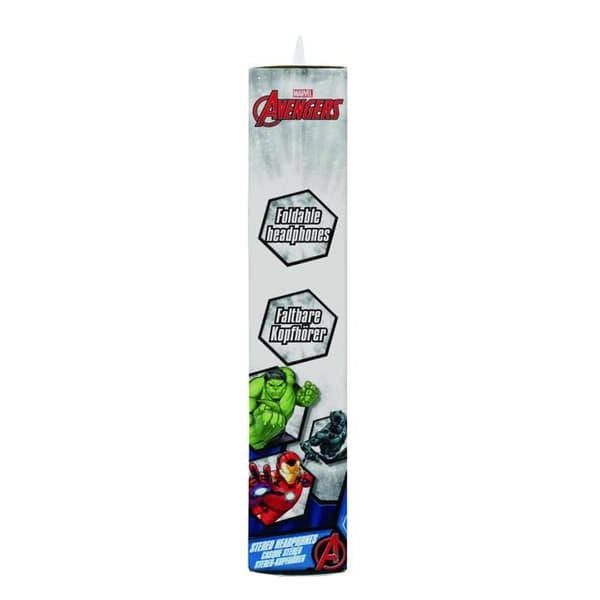Fällbara kabelhörlurar Avengers med volymbegränsning