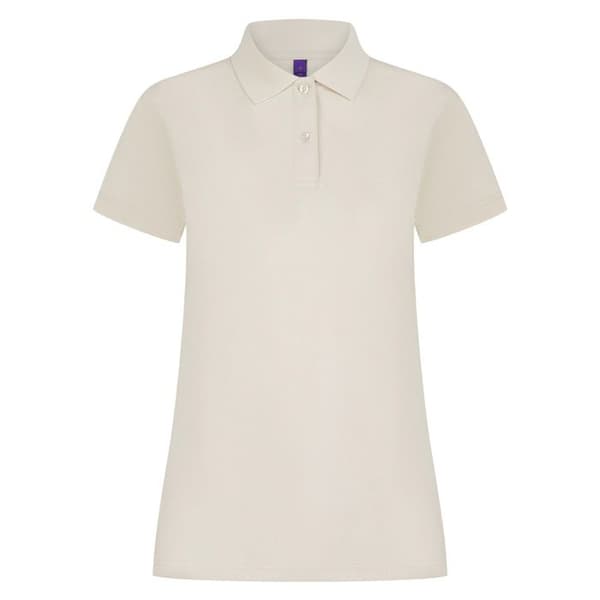 Polo dam Henbury Coolplus - naturlig