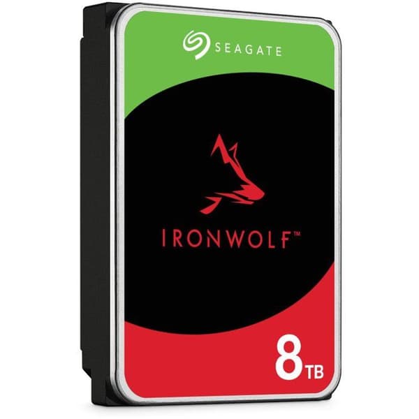 SEAGATE - IronWolf - Intern NAS HDD - 8 To - 3,5 tum - 5400 varv/min