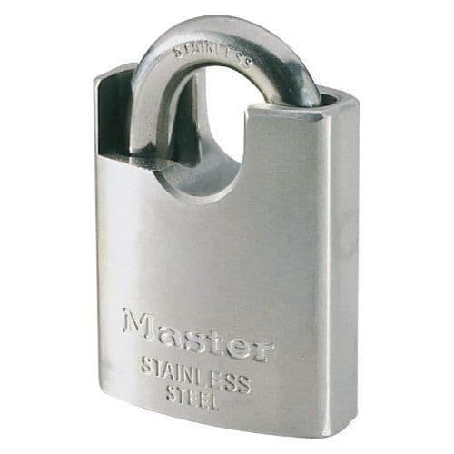 Master Lock 50mm Silver Rostfritt Stål Hänglås