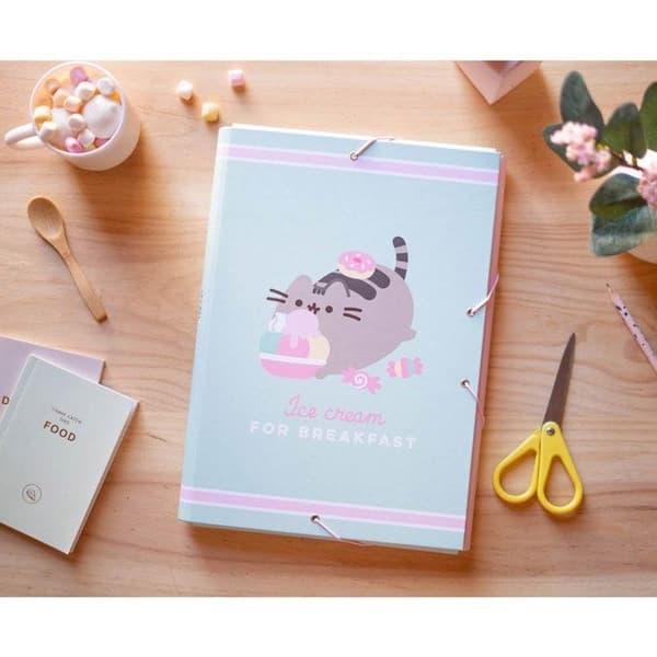 Dossier - Pusheen - Matkollektion - Hård pärm - Elastisk - Blandet barn