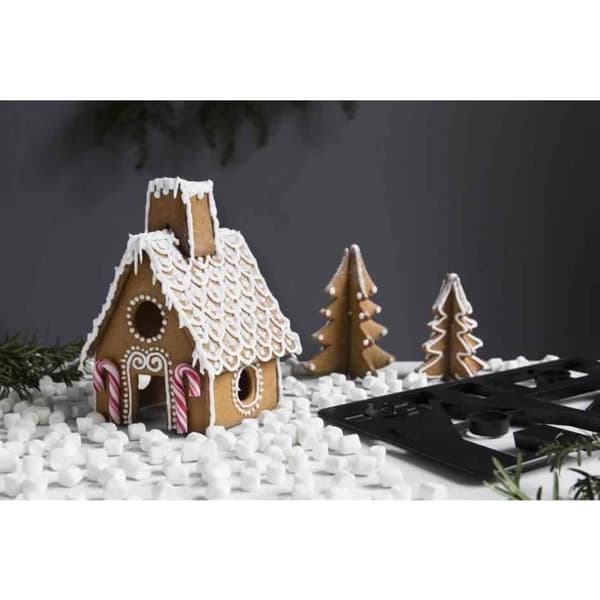 Pepparkaksträdsmönsterform, (H): 285 mm