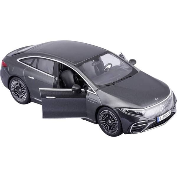 Maisto Mercedes EQS, grå 1:27 Modellbil
