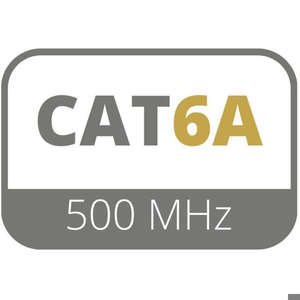 Procab CSD560B/3 Slimline nätverkskabel CAT6A 3 m