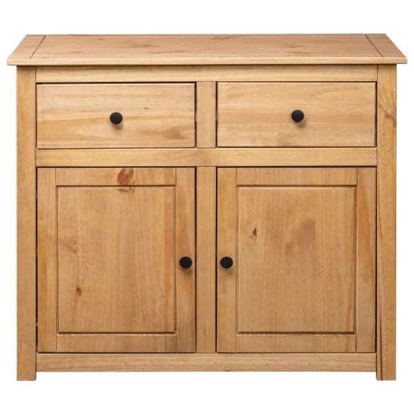 vidaXL Skänk 93x40x80 cm Solid Pine Panama Sortiment 282697