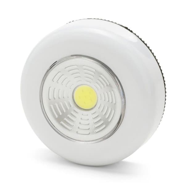 Belysning För Möbler - Mini 'push light' 3 LED batteridriven