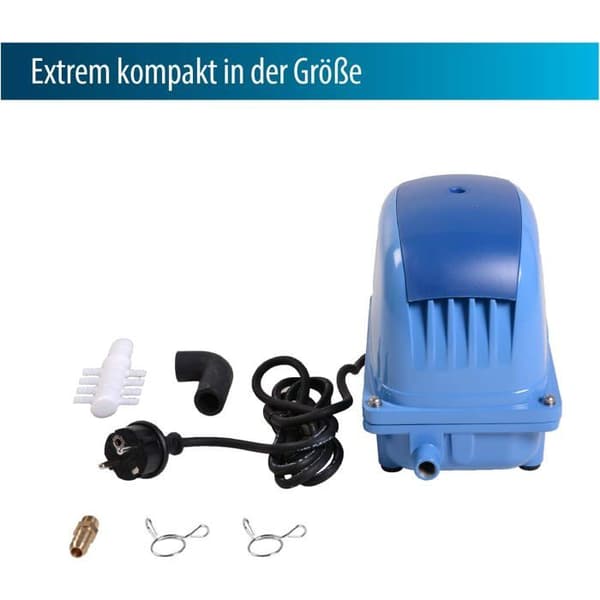Luftpump - AQUAFORTE - AP-80 - Ekonomisk - Tyst - Hög kapacitet