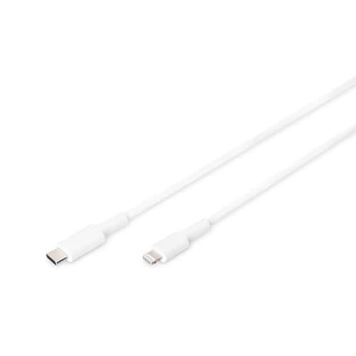 ASSMANN DIGITUS USB-laddningskabel - Lightning till USB-C M/M - 1.0M