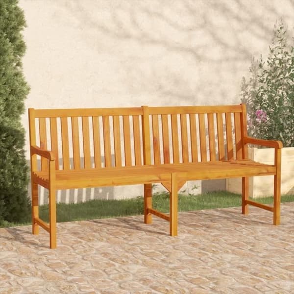 vidaXL Trädgårdsbänk 180 cm Solid akaciaträ 316612