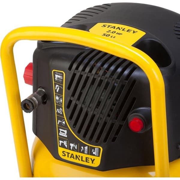 Kolvluftkompressor - STANLEY - D230.10.50V - 50L - 10 bar - Oljefri