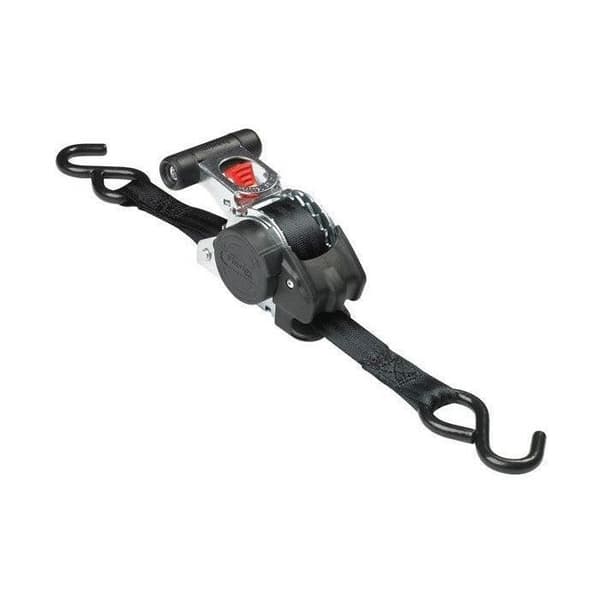 Infällbar rem med krokar - 3 m x 25 mm