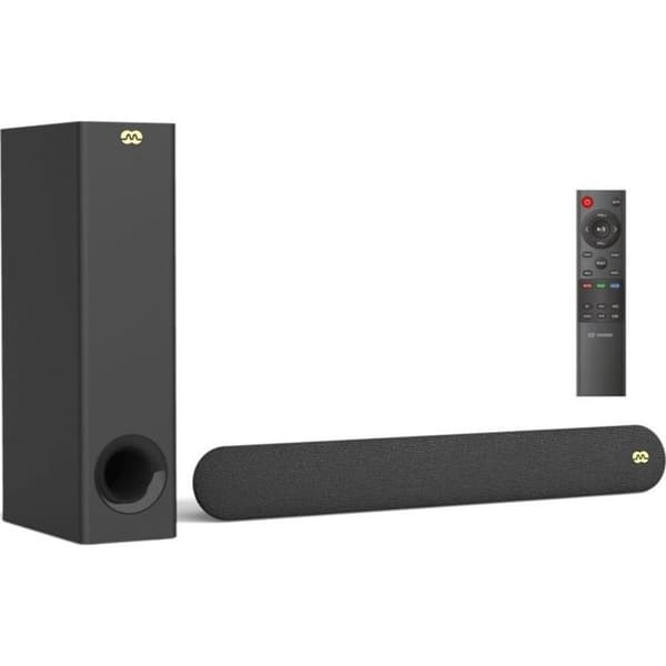Ljudbar - MOZOS - BIO - 2.1 160W - Subwoofer 80W - Bluetooth & HDMI ARC