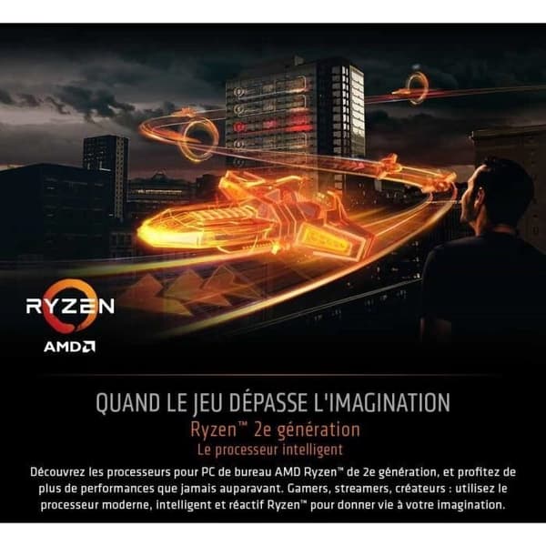 AMD-processor Ryzen 7 2700X - kylare Wraith Prism - YD270XBGAFBOX