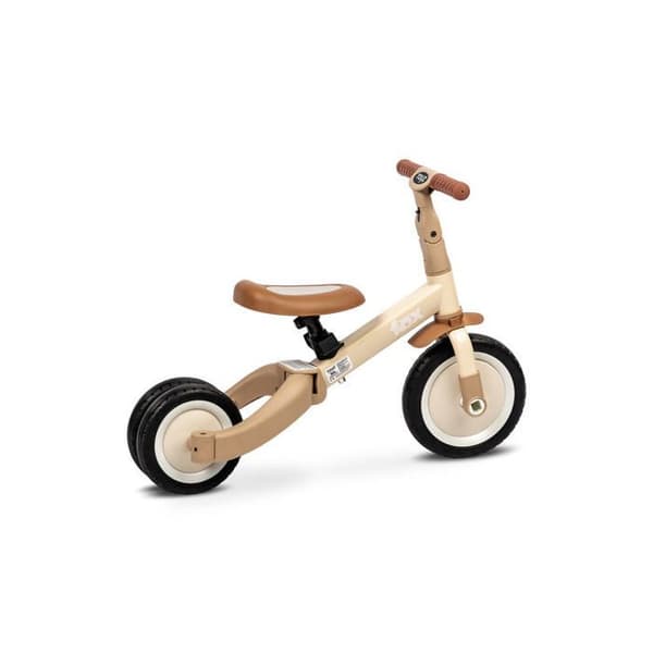 Trehjuling - IMPORT - Fox - Beige - 4 i 1 - Robust och mångsidig
