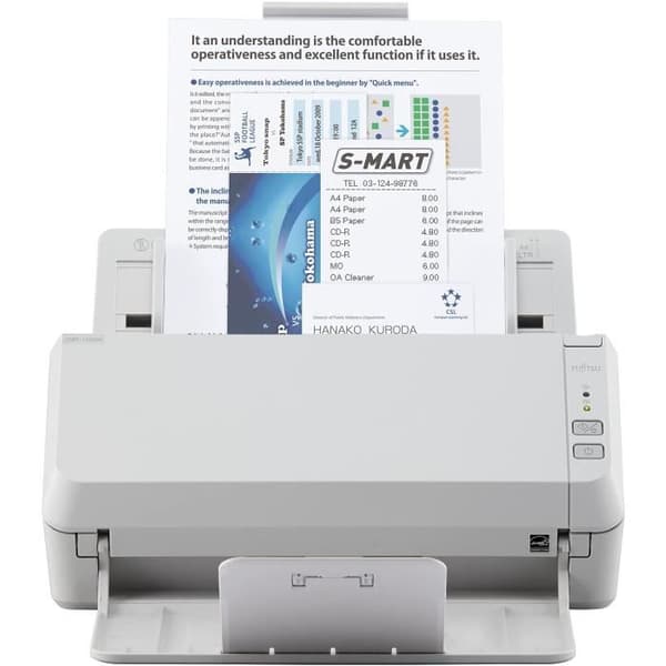 FUJITSU SP-1125N dokumentskanner - Duplex - 25 sid/min - 600 dpi - 50-arks automatisk matare