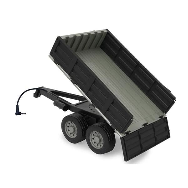 Tippsläp för RC-traktor - JAMARA - 423282 - Svart - RC Plug-system - Läm lyftbar