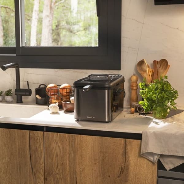 Cecotec Fritös utan olja CleanFry Luxury 4000 Dark