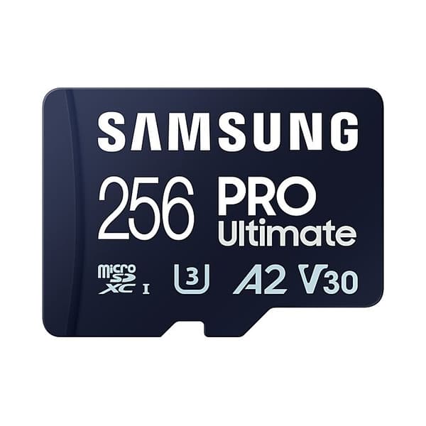 Samsung PRO Ultimate 256 GB micro SD-minneskort + USB-läsare