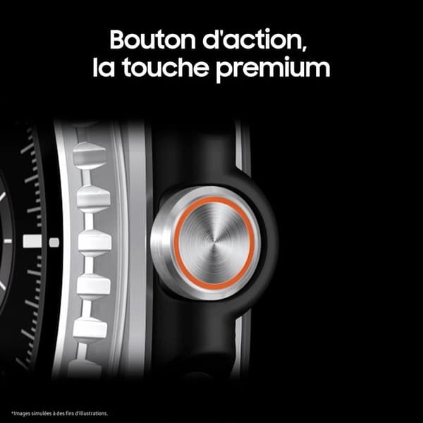 Smartklocka - SAMSUNG - Galaxy Watch 8 Classic - Bluetooth - Vit - 2 års garanti