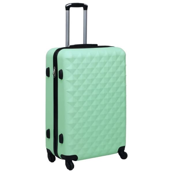 vidaXL Hardside Bagage Set 3 st Mint ABS 92415