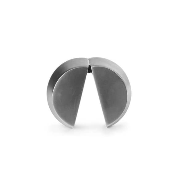 Coupe Capsule - Lyx - Metall - 6 cm - Grå - 1 styck