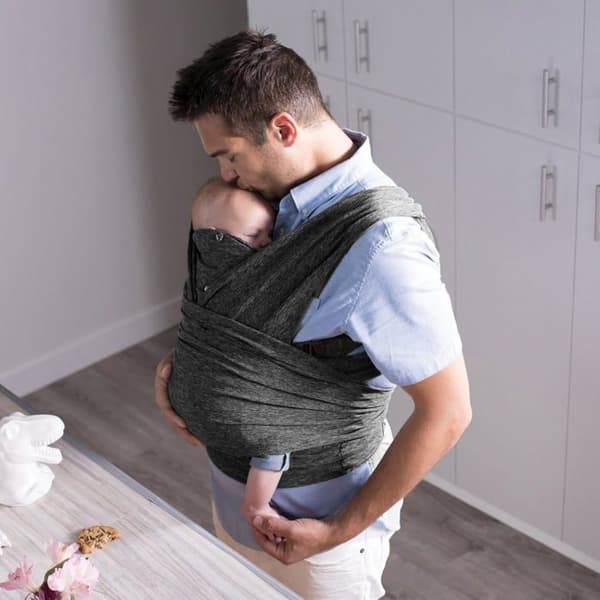 Boppy Comfyfit Evolution Ergonomisk Justerbar Bärsele med Bredda Remmar