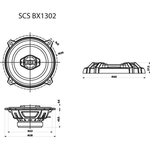 Högtalare - Sencor - SCS BX1302