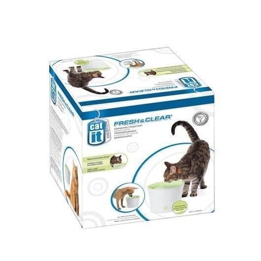 CAT IT Cat vattenfontän 3L - Vit och grön