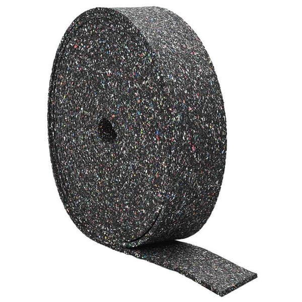 Svart gummirulle - vidaXL - 2000x12x0,3 cm - Halkskydd - Slitstark - Elastisk