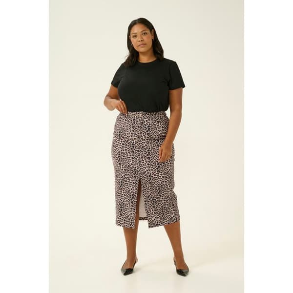 Kjol dam KAFFE Curve Linima