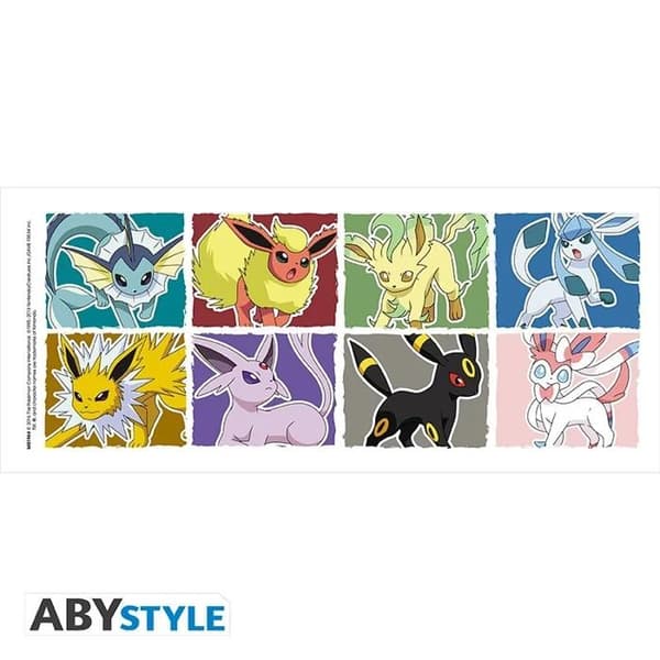 Mugg - Pokemon - Evolutions - Vit - Cylindrisk - Tål maskindisk