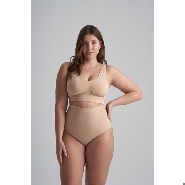 Hög midja damtrosor Bye Bra Soft Touch Seamless