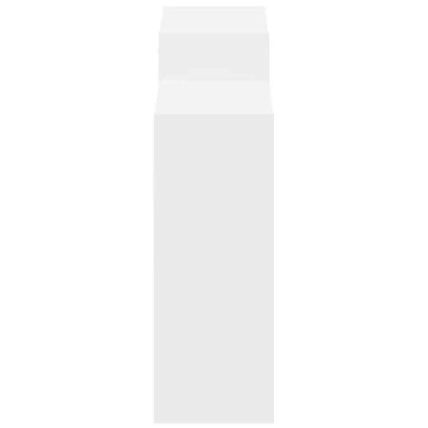 vidaXL Buffé Vit 90 x 30 x 90 cm 8000404