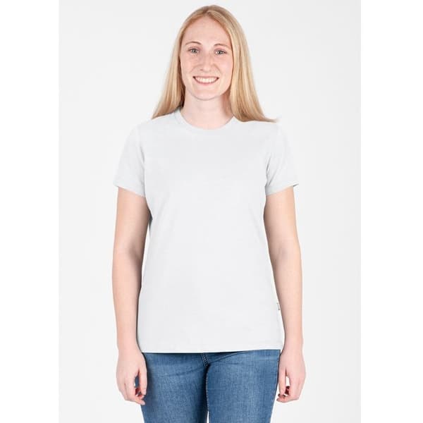 Jako Doubletex dam T-shirt - vit - 48