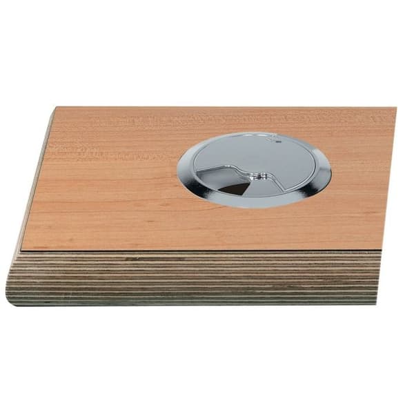 Kabelgenomföring för kontor med diameter 60mm vit - 428.96.732