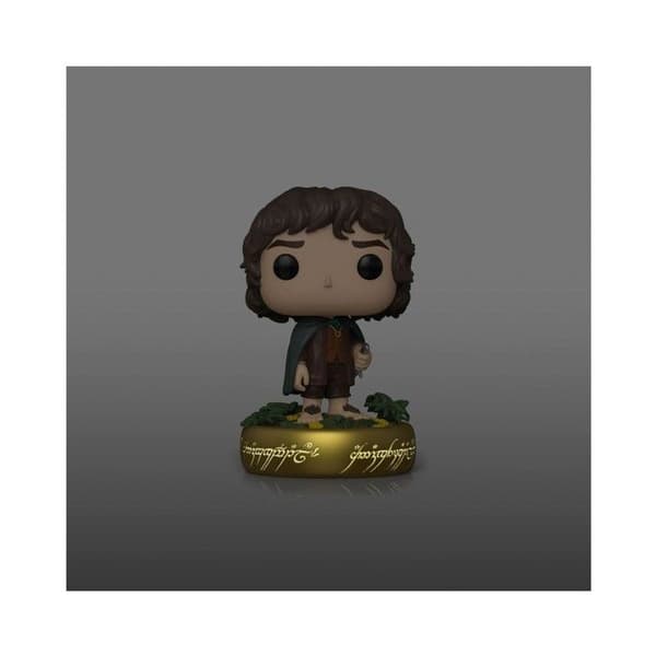 Funko - Härskarringen - POP! Figur Plus Frodo Baggins (GW) 9 cm