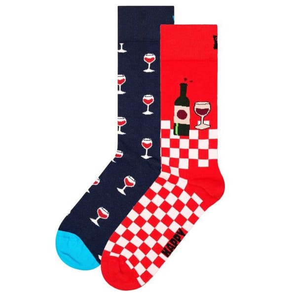 Happy Socks Strumpor Unisex - Mönster, 2-pack, Presentset