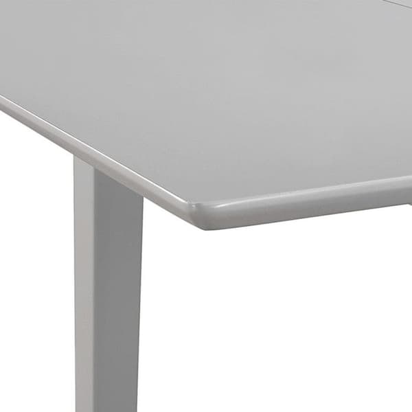 vidaXL utdragbart matbord grått (80-120) x 80 x 74 cm MDF