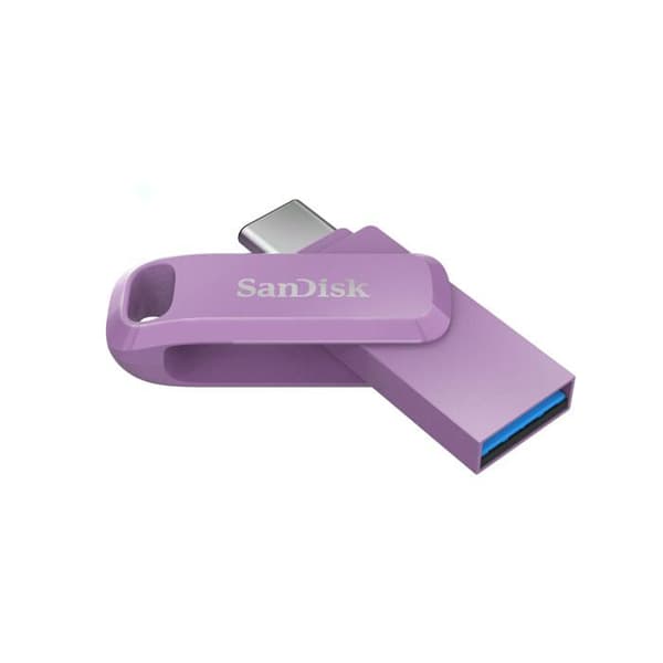 Flashminne - Ultra - Dual Drive Go - 512GB - USB-C - Lila