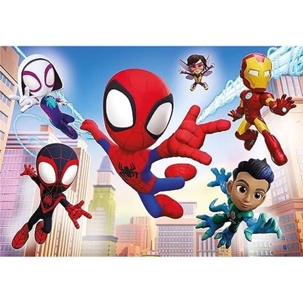 Pussel - CLEMENTONI - Marvel Spidey - 2x60 bitar - Ekologisk - Från 4 år
