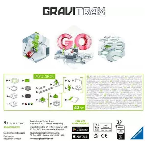 GO Impulsion - Kulbana - GRAVITRAX - Blå - Från 8 år