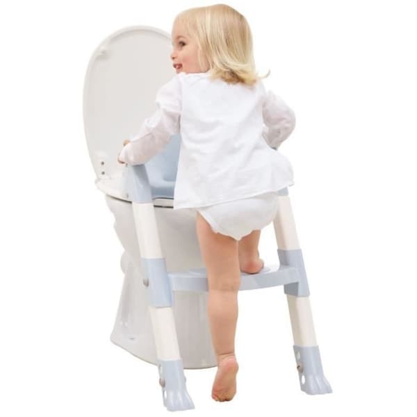 THERMOBABY Toalettstolssits kiddyloo® - Blå blomma
