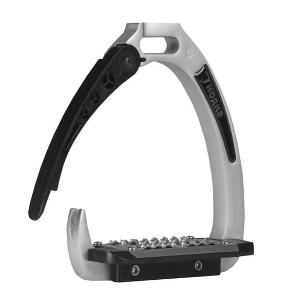 Horka 5 stjärniga ridbyglar - silver - 12 cm