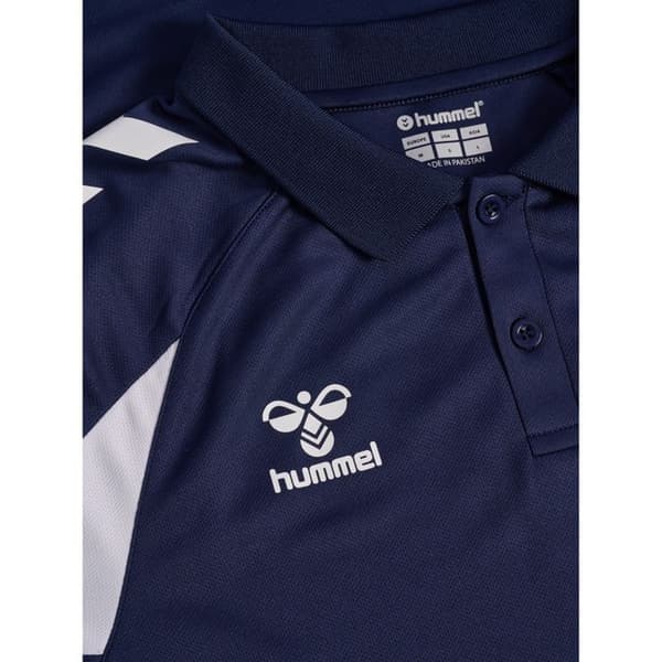 Polo Hummel Core 2.0 - marin/vit