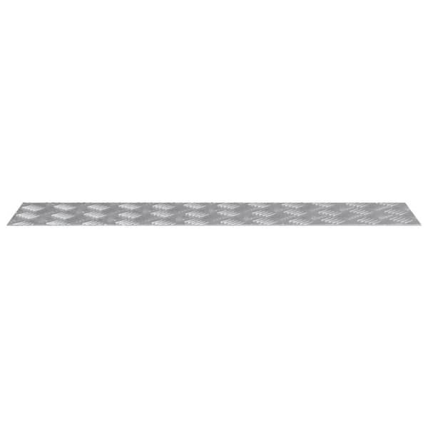 Aluminium Kontrollplattor 4 st Halkfria 90x20 cm