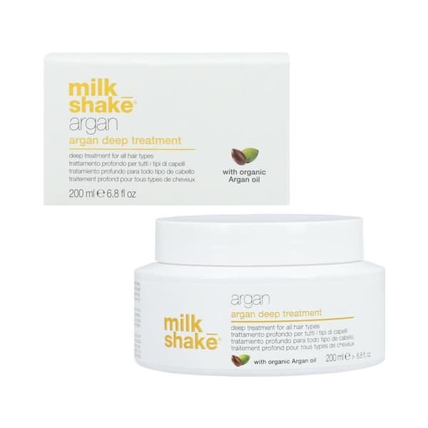 Hårmask - MILK SHAKE - Argan Deep Treatment - Djup näring - Mjukhet - Frisk lyster