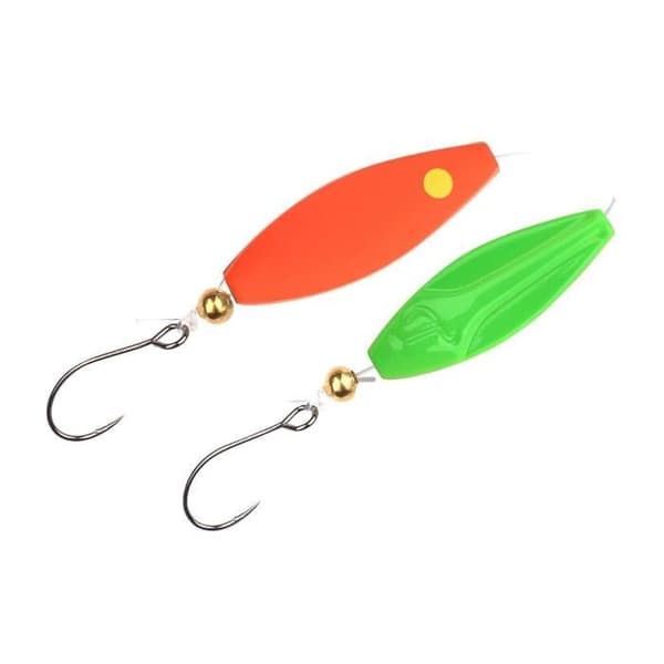 Spro Trout Master Incy Inline Spoon bete - orange/grön - 1,5 g