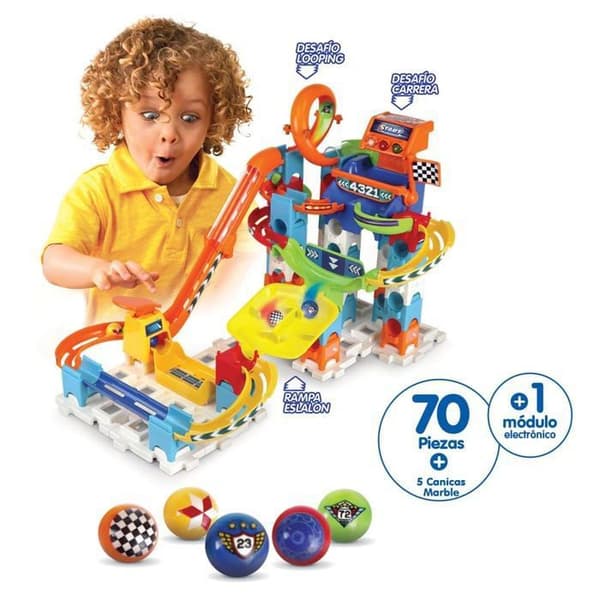 Byggset - Vtech - 80-519322 - 73 delar - 5 kulor - 3 svårighetsgrader
