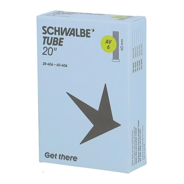 Luftslang - SCHWALBE - AV6 - Schrader-ventil - Robust gummi - Punkteringsbeständighet